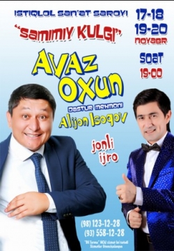 Avaz Oxun - O'zbekcha kulgi nomli konsert dasturi 2019